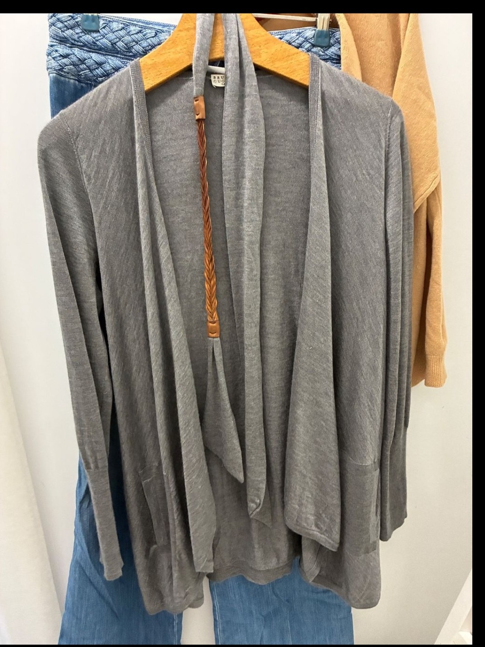 Brunello Cucinelli Cashmere Silk Cardigan Belted